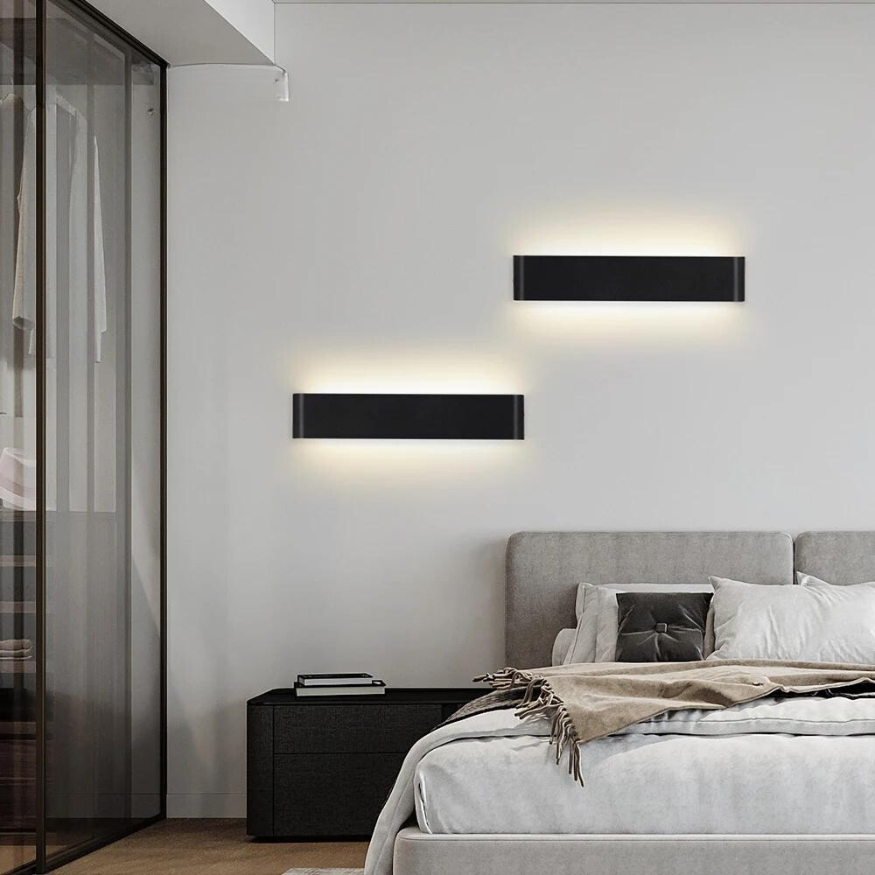 Junips | Nordic LED Wall Light - Modern Brushed Aluminum Indoor Wall Light