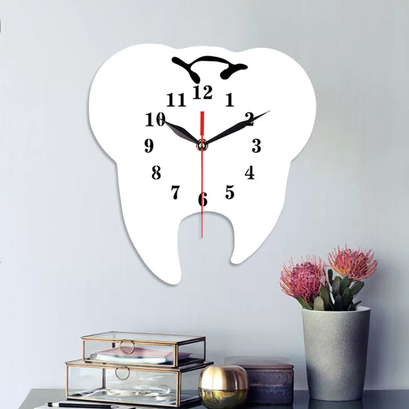 Junips | Dentist Practice Themed Silent Wall Clock