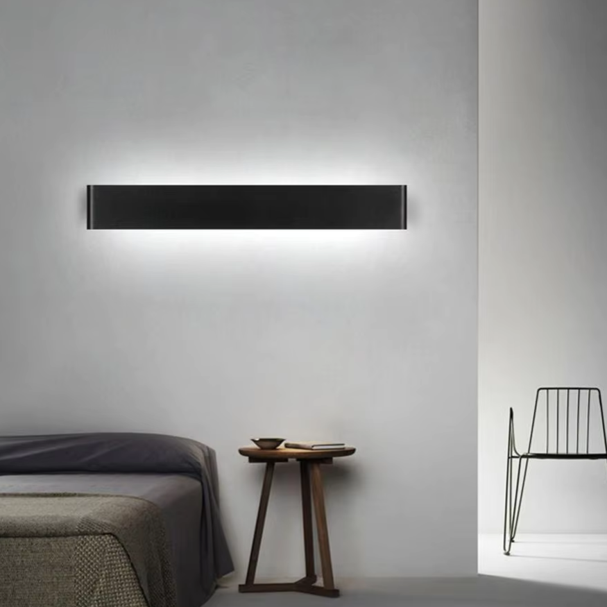 Junips | Nordic LED Wall Light - Modern Brushed Aluminum Indoor Wall Light