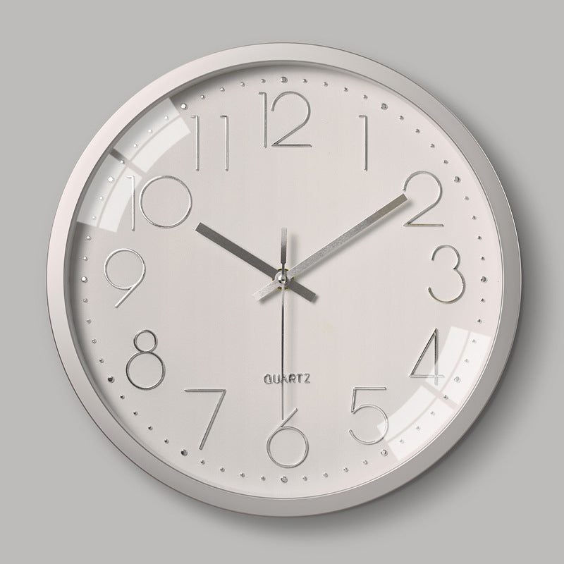 Junips | Simple Design 3D Silent Classroom Wall Clock 30 cm