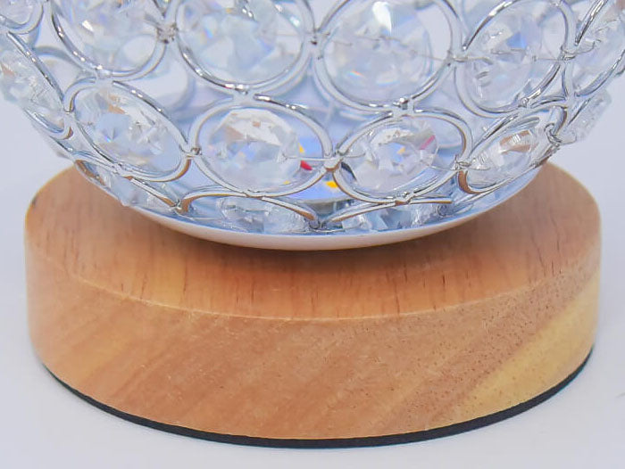 Junips | Modern Minimalistic Round USB Rechargeable LED Night Light Table Lamp