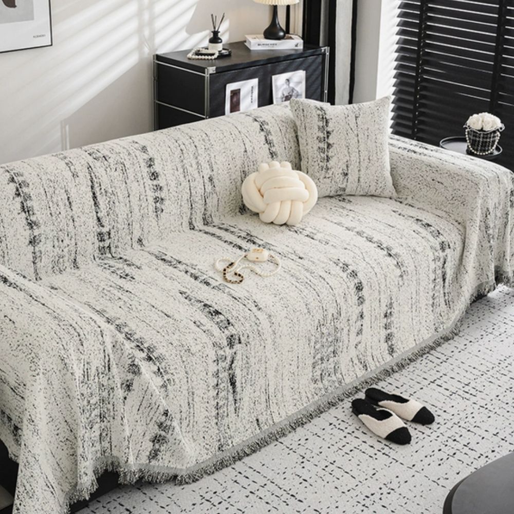 Junips | Almond Crest Sofa Cover