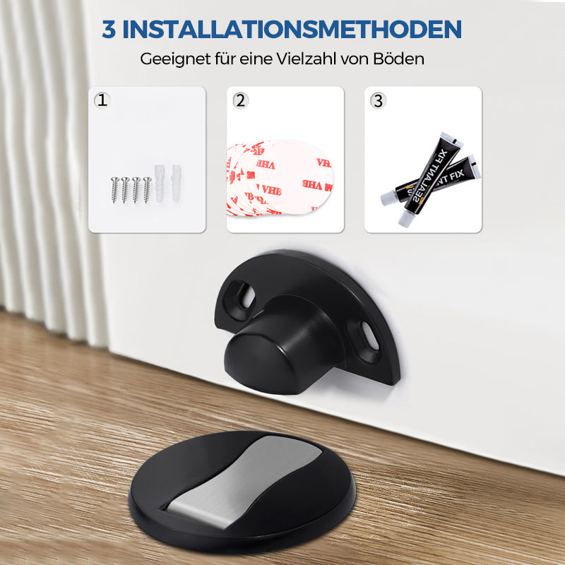 Junips | Invisible magnetic door stop made of stainless steel