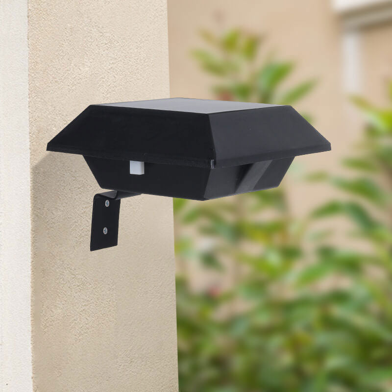 Junips | Solar UFO Shape Design Fence Light LED Outdoor Wall Lamp