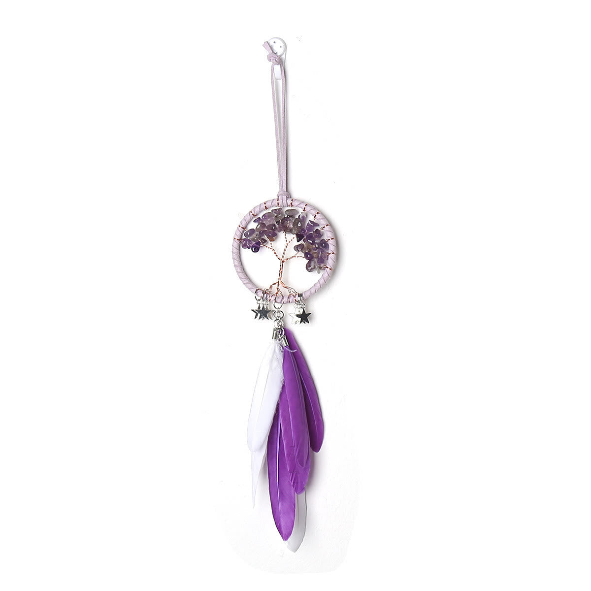 Junips | Frendorf Tree of Life Gemstone Dreamcatcher Hanging Jewelry