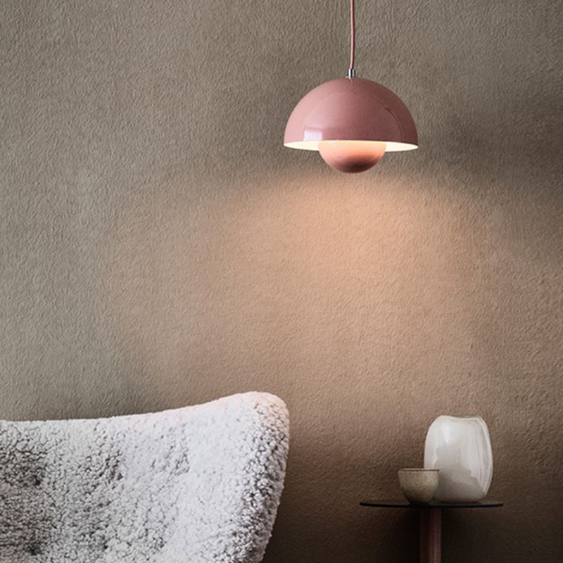 Junips | Modern creative 1-light pendant lamp wrought iron geometric hanging lamp