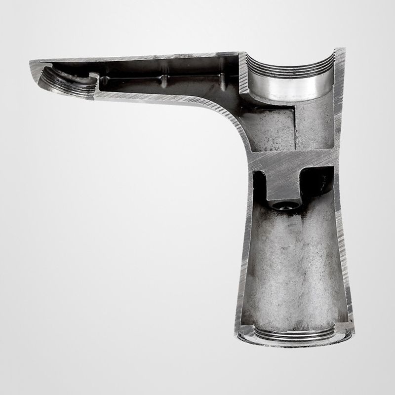 Junips | Modern Basin Tap Monochrome Center Mount Low Arc Faucet for Bathroom