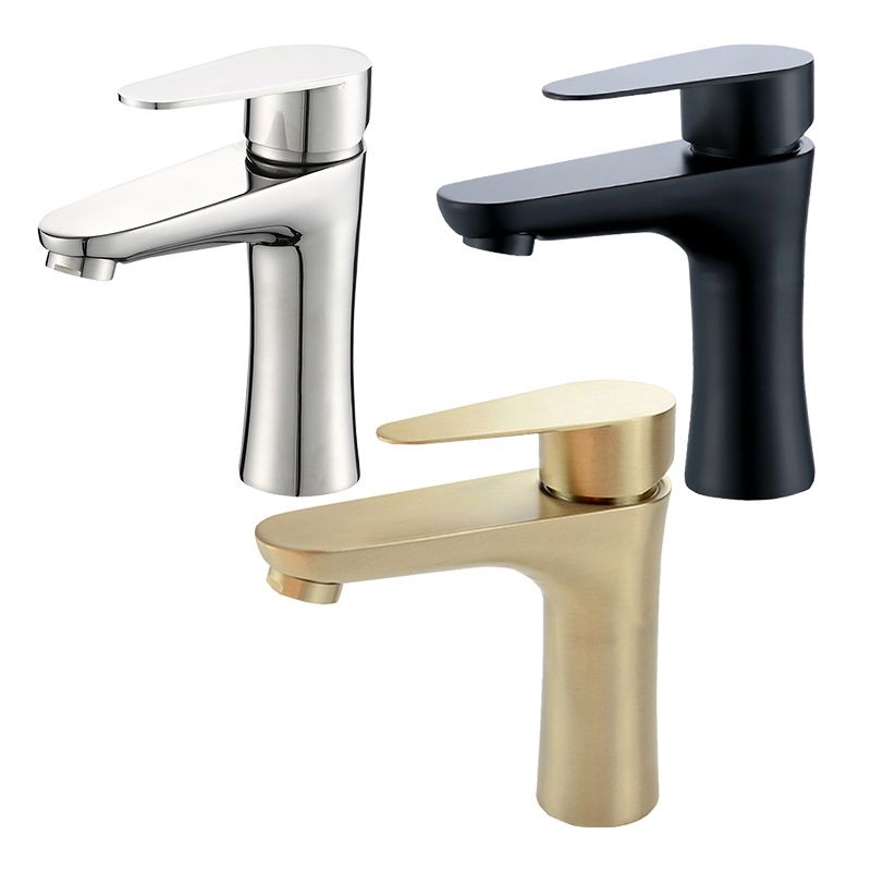 Junips | Modern Basin Tap Monochrome Center Mount Low Arc Faucet for Bathroom