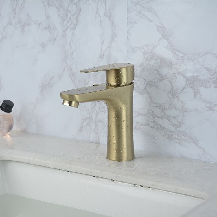 Junips | Modern Basin Tap Monochrome Center Mount Low Arc Faucet for Bathroom