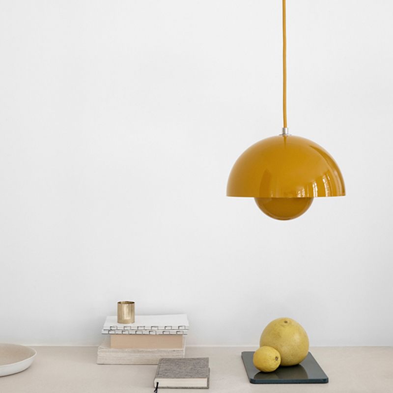 Junips | Modern creative 1-light pendant lamp wrought iron geometric hanging lamp