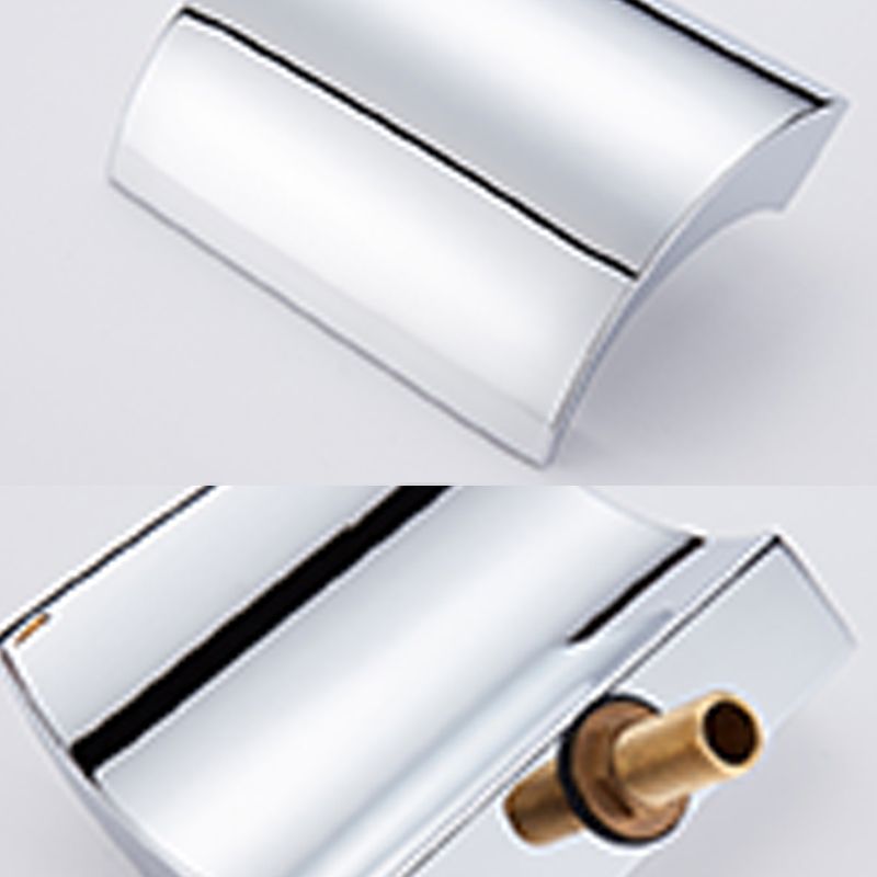 Junips | Modern Brass Roman Bathtub Faucet Waterfall Spout Bathtub Faucet