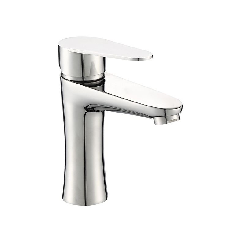Junips | Modern Basin Tap Monochrome Center Mount Low Arc Faucet for Bathroom