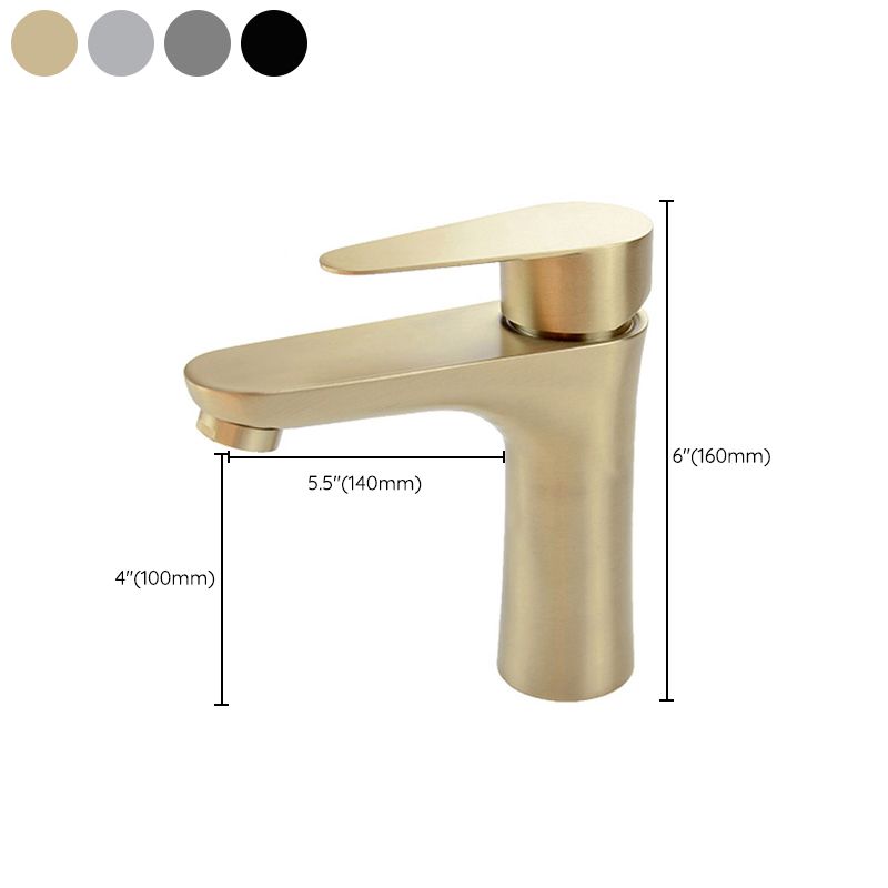 Junips | Modern Basin Tap Monochrome Center Mount Low Arc Faucet for Bathroom