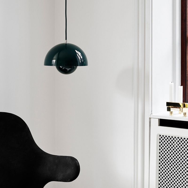 Junips | Modern creative 1-light pendant lamp wrought iron geometric hanging lamp