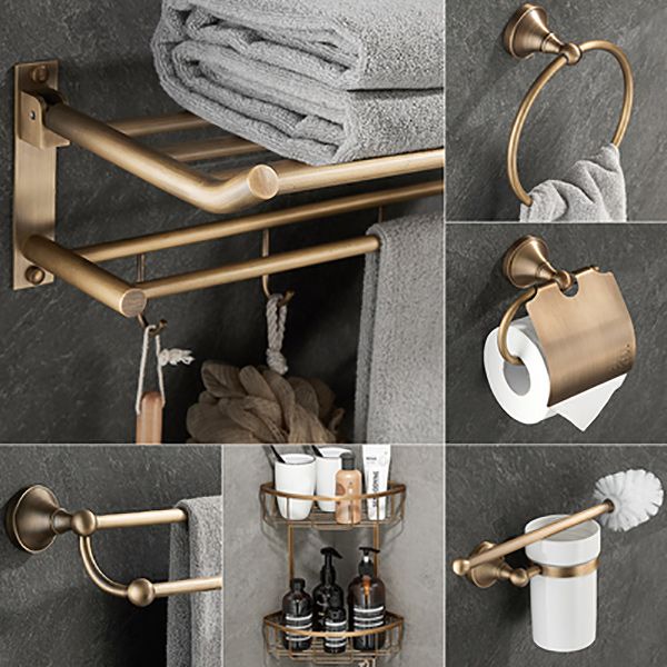 Junips | Vintage Bronze Bathroom Set Traditional Bathroom Accessories as Individual Piece or as Set