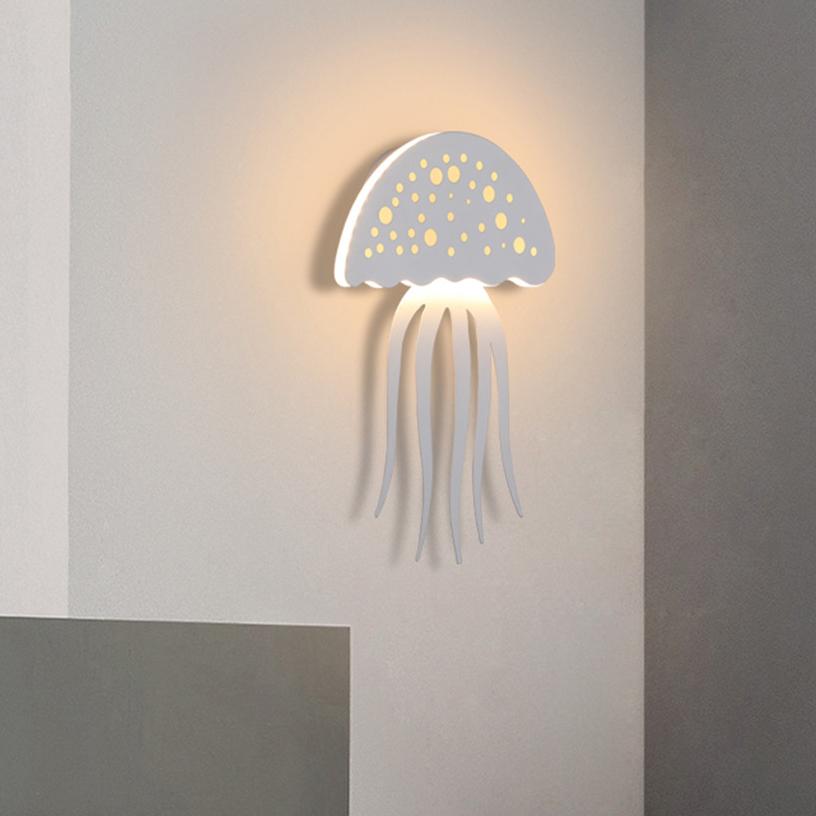 Junips | Modern creative 1-Light LED Jellyfish Wall Light