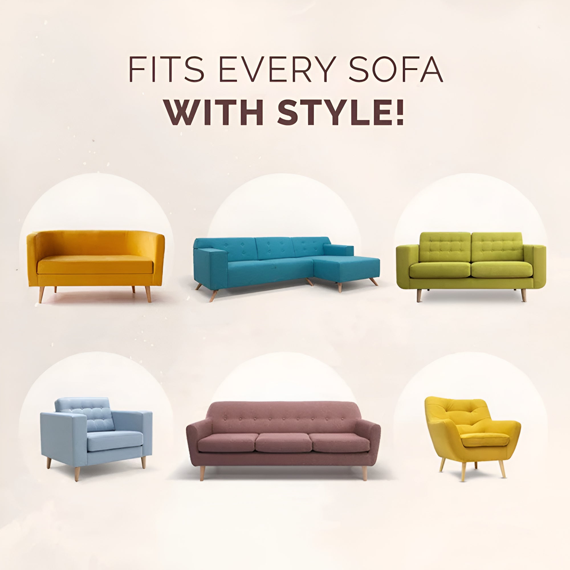 Junips | Modern Bloom Reversible Sofa Cover