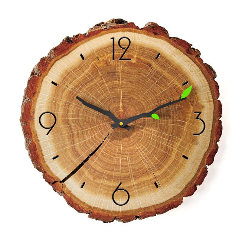 Junips | Wooden Annual Rings Wall Clock