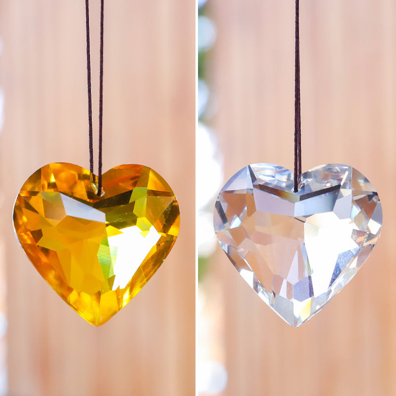 Junips | Hanging Heart Sun Catcher Prism Crafts