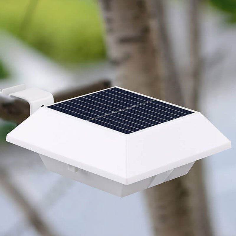 Junips | Solar UFO Shape Design Fence Light LED Outdoor Wall Lamp