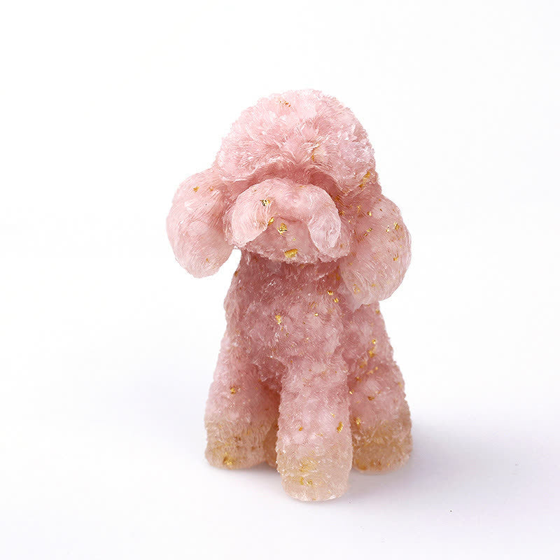 Junips | Frendorf Natural Crystal Poodle Gemstone Decoration