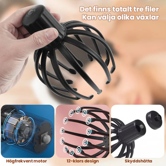 Junips | Octopus Head Massager