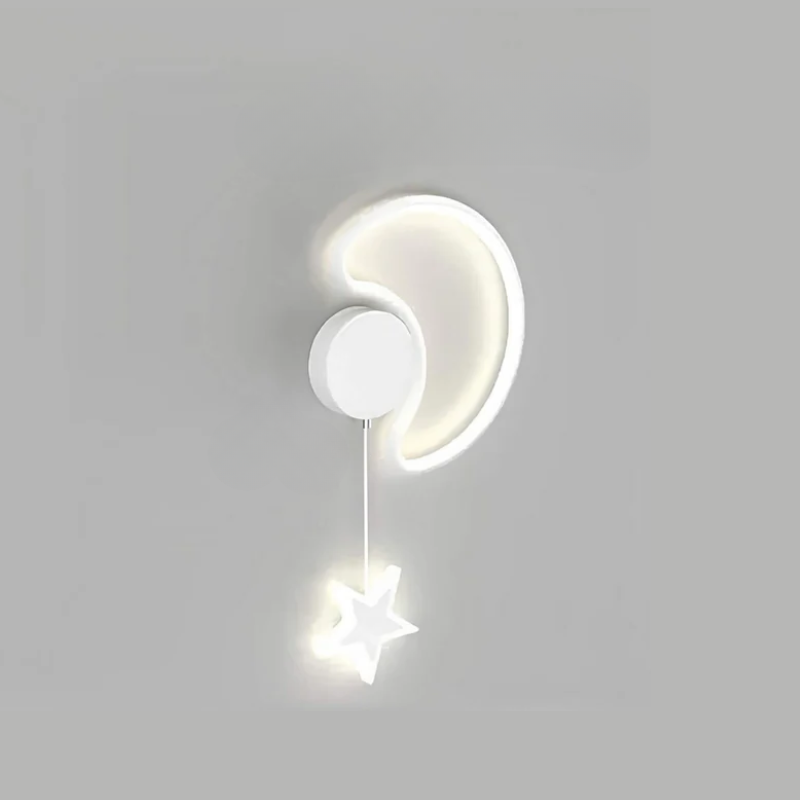 Junips | DreamLight | Magical Wall Lamp with Clouds, Stars and Moon