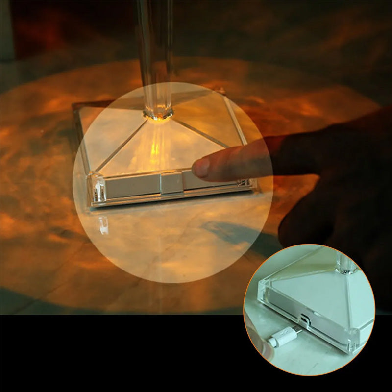 Junips | Crystal table lamp