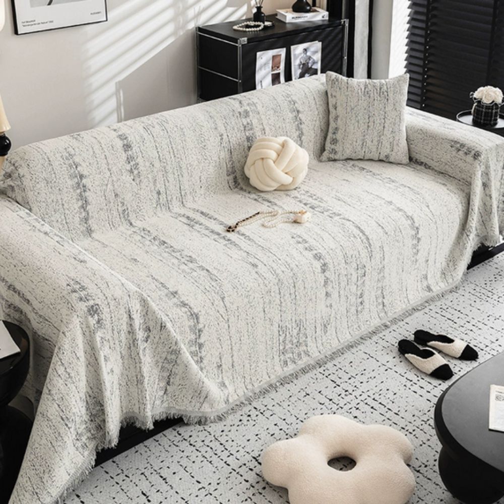 Junips | Almond Crest Sofa Cover