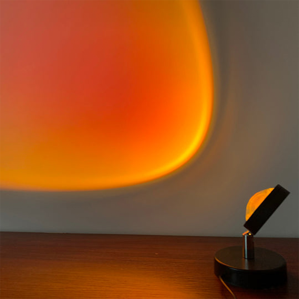 Junips | GlowBright Retro-Sunset-Table Lamp