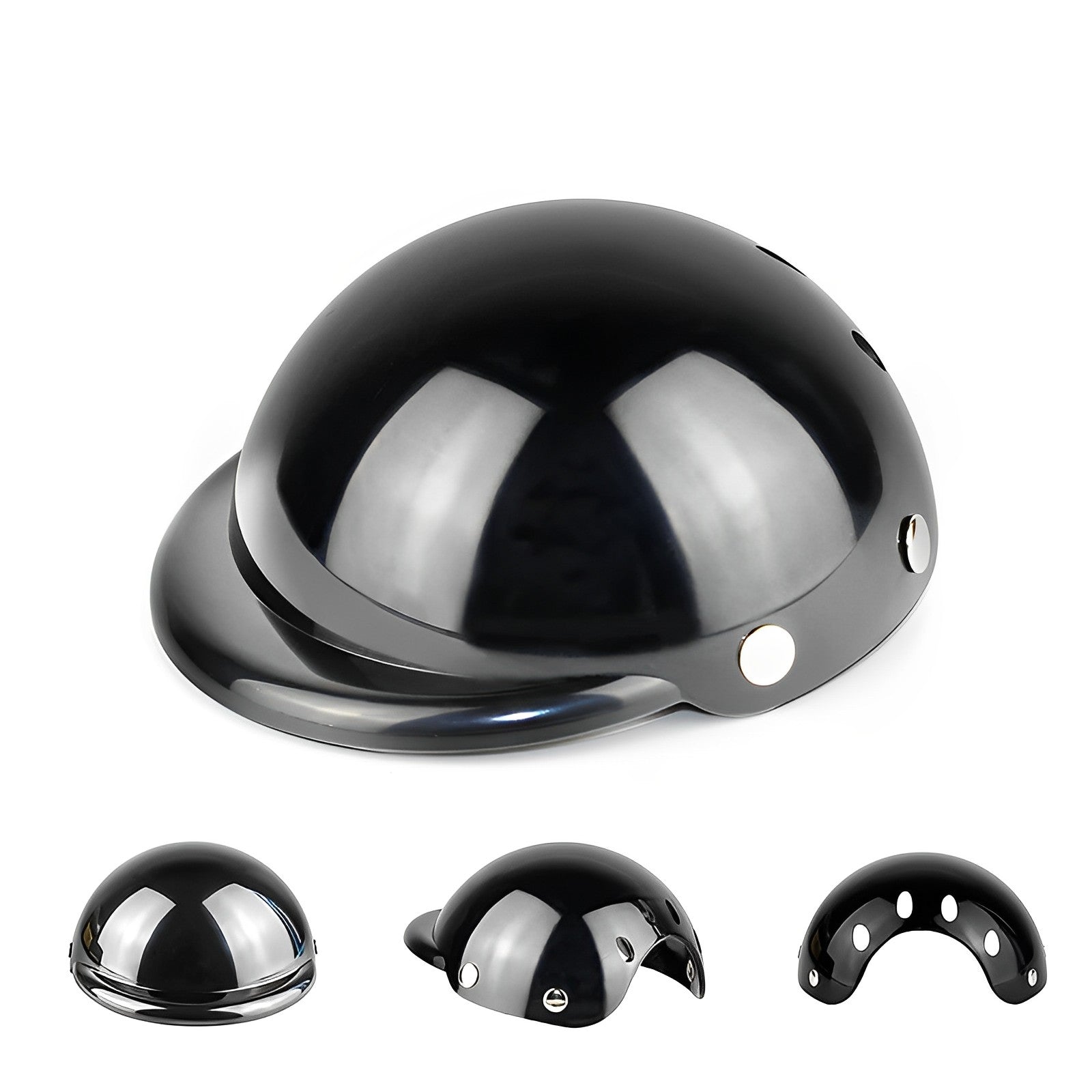 Junips | Canine Safety Helmet & UV-Resistant Goggles Set | High-Impact ABS Shell with Internal Foam Padding | Windproof & Anti-Debris Ocular Protection | Adjustable Dual-Strap System