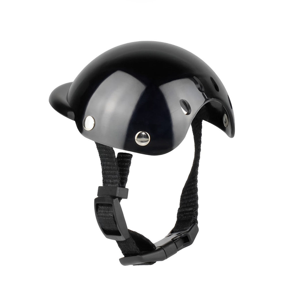 Junips | Canine Safety Helmet & UV-Resistant Goggles Set | High-Impact ABS Shell with Internal Foam Padding | Windproof & Anti-Debris Ocular Protection | Adjustable Dual-Strap System