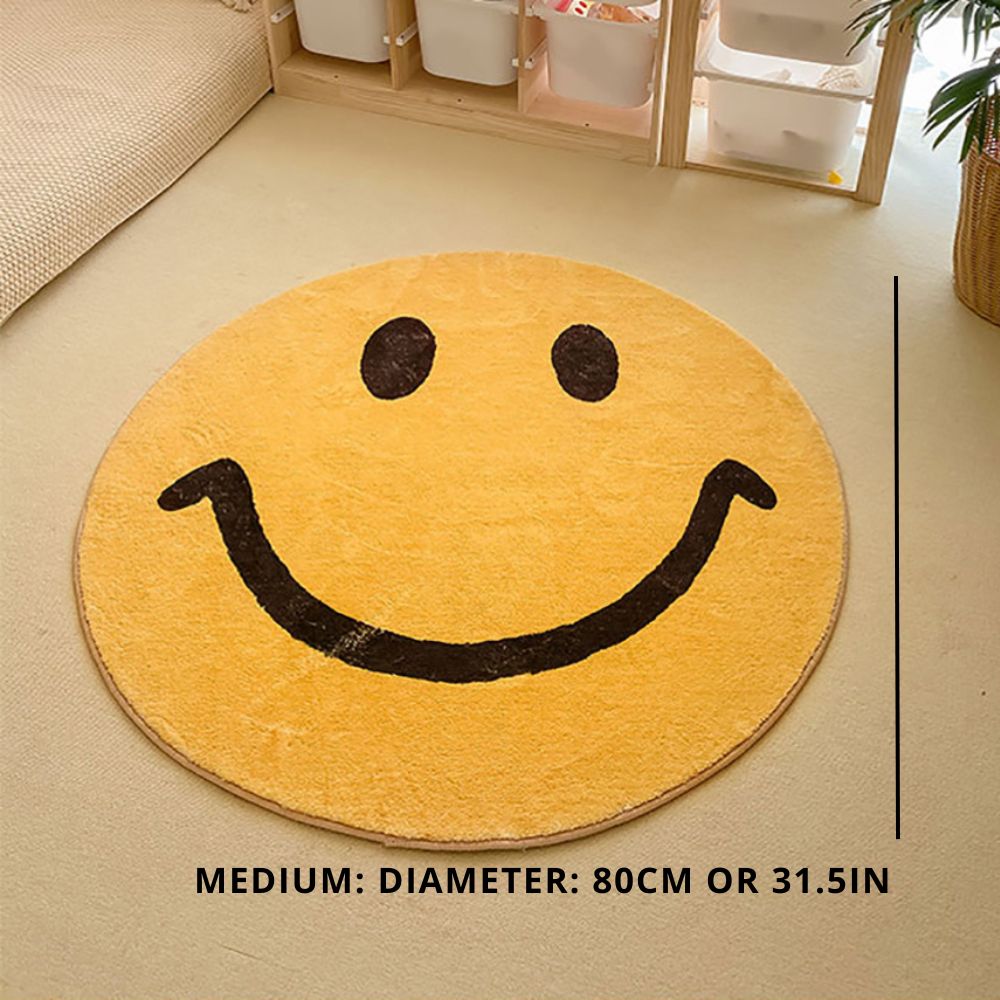 Junips | Smiley Face Rug