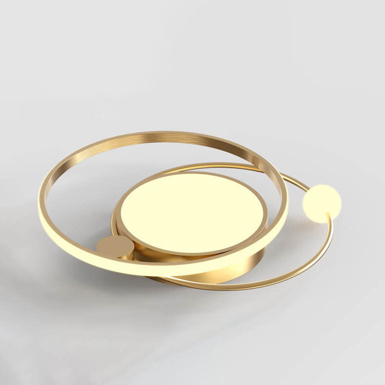 Junips | Nordic Round Circle LED Ceiling Light flush mounted