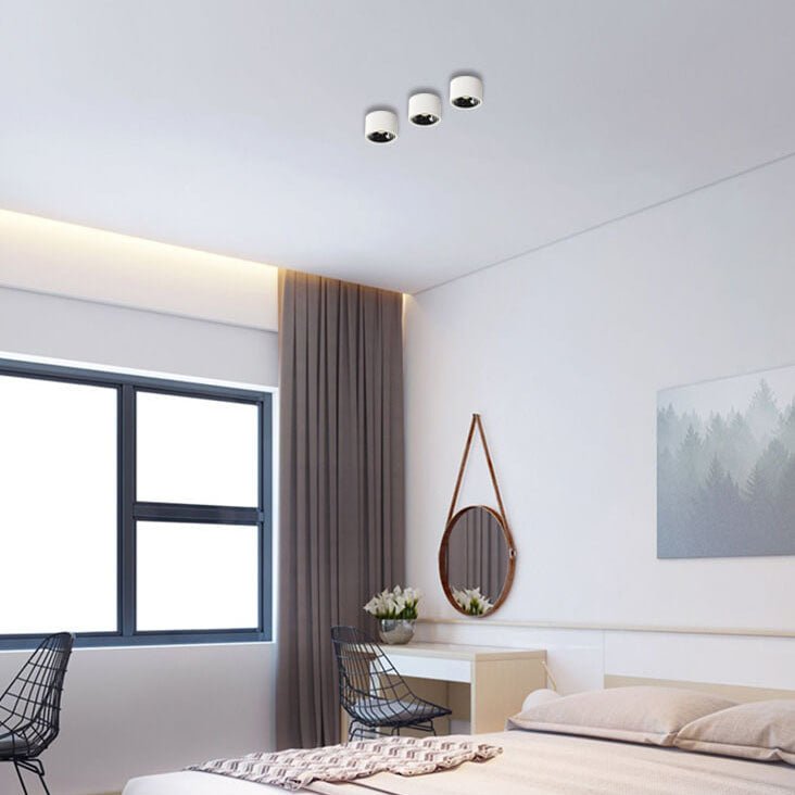 Junips | Origo Minimalistic LED Ceiling Light - Adjustable Round Recessed Lamp