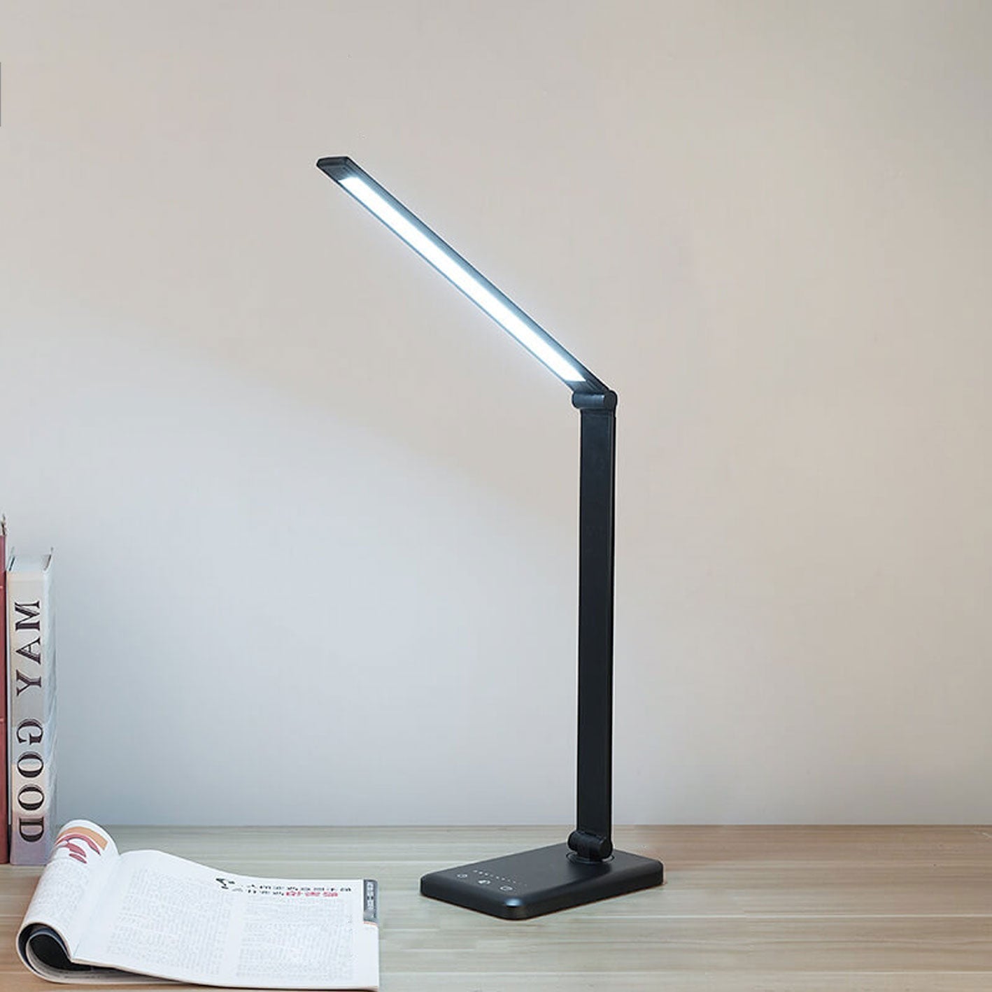 Junips | Nordic Creative Foldable Touch Dimmable LED Desk Lamp