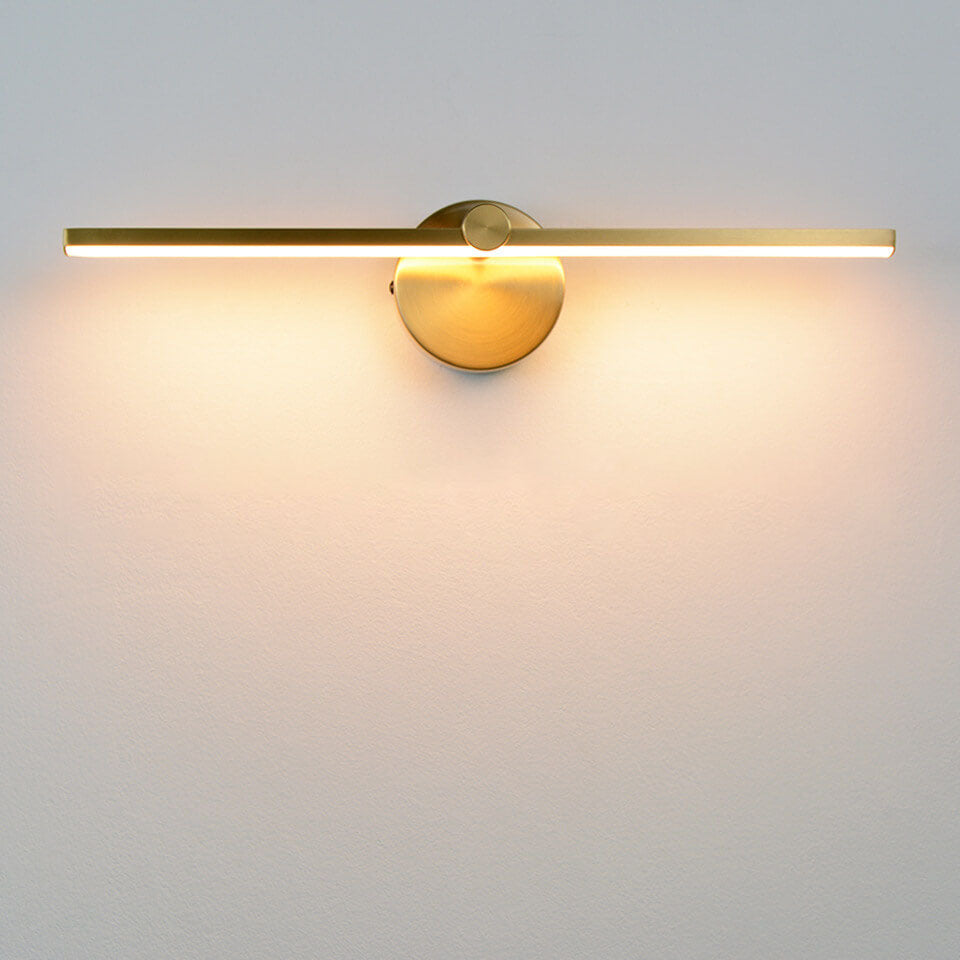 Junips | Nordic Minimalist Aluminium Long Bar Switch LED Mirror Wall Light Lamp