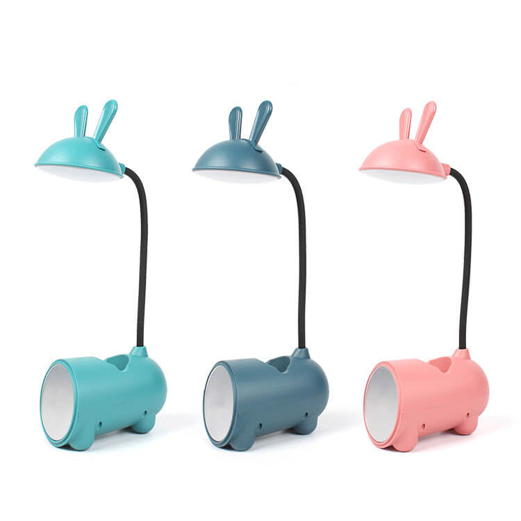 Junips | Cartoon Creative Rabbit LED Touch USB Pen Holder Desk Lamp