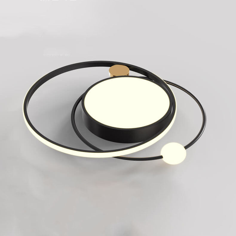 Junips | Nordic Round Circle LED Ceiling Light flush mounted