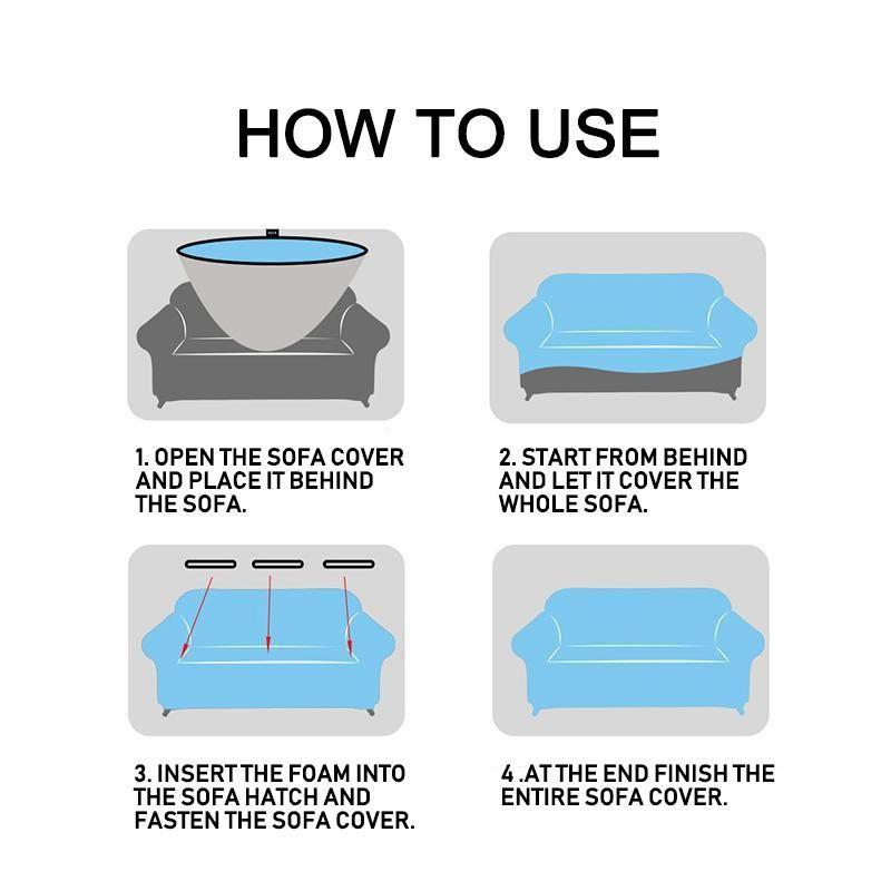 Junips | Eastic sofa cover 8 colors