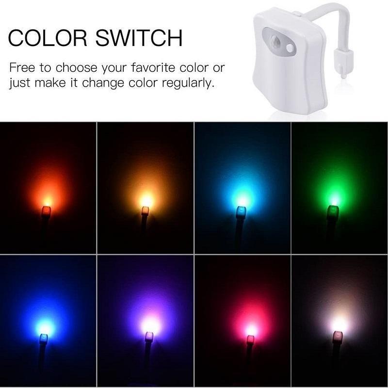 Junips | Toilet Cover Sensor Light Multi-function Toilet Night Light