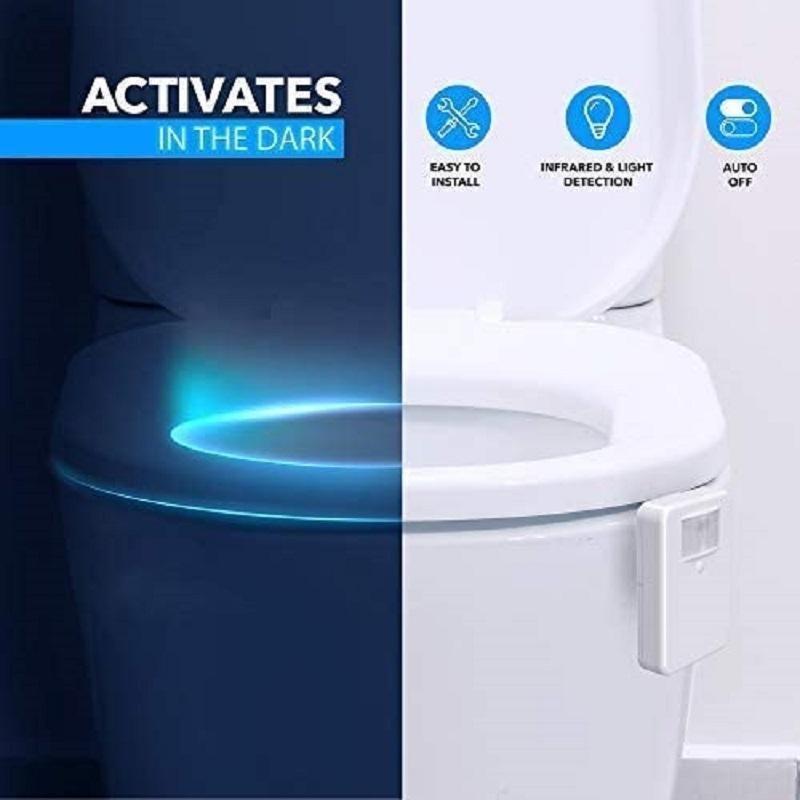 Junips | Toilet Cover Sensor Light Multi-function Toilet Night Light