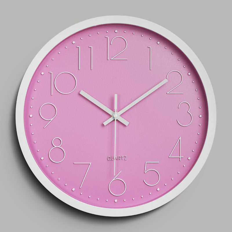 Junips | Simple Design 3D Silent Classroom Wall Clock 30 cm