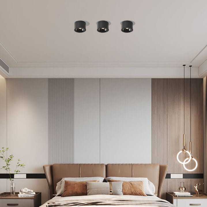 Junips | Origo Minimalistic LED Ceiling Light - Adjustable Round Recessed Lamp