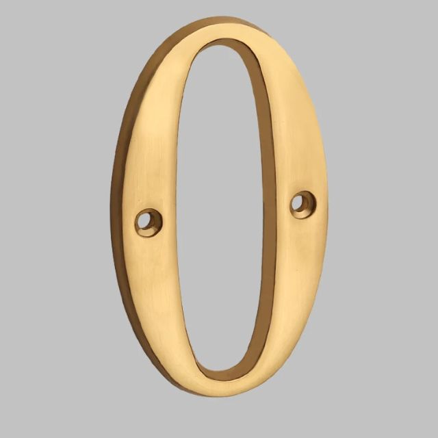 Junips | Traditional house numbers made of solid brass