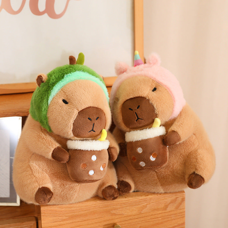 Junips | Capybara Bunny Cuddle Doll Plush