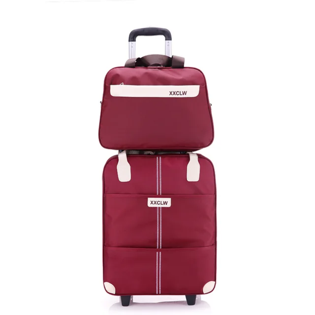 Junips | 2 in 1 Travel Bags Trolley Bags Hand Luggage Bags