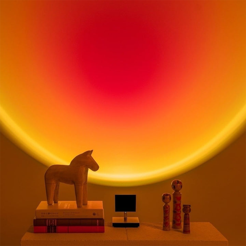Junips | GlowBright Retro-Sunset-Table Lamp
