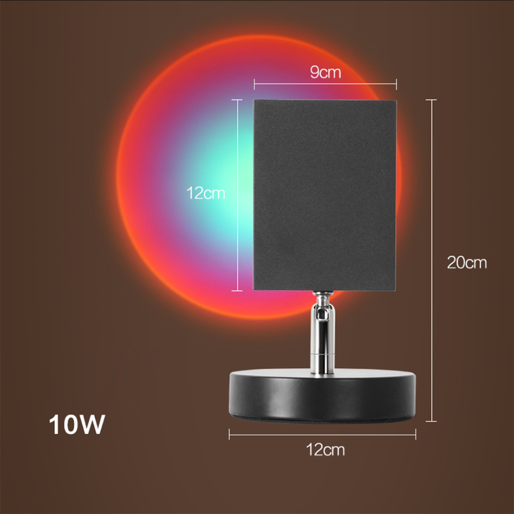 Junips | GlowBright Retro-Sunset-Table Lamp