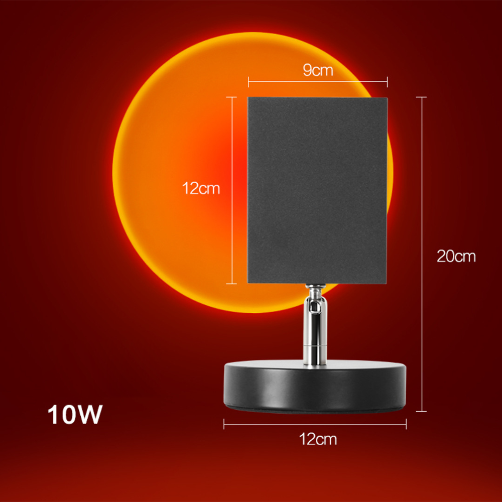 Junips | GlowBright Retro-Sunset-Table Lamp